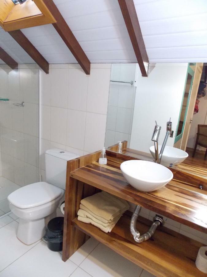 Triplex 3 Suites Em Canela Esterno foto